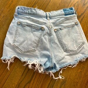 Abercrombie jean shorts!